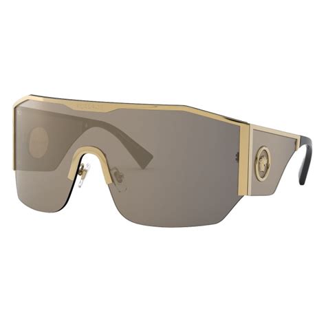 versace gold shield sunglasses|authentic Versace men's sunglasses.